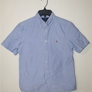 Ralph Lauren Men's Light Blue Button-Down Shirt